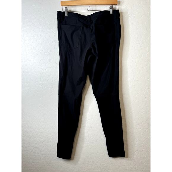 LULULEMON Mens Active Althleisure ABC PANT SLIM Black Size 31 - Picture 2 of 7